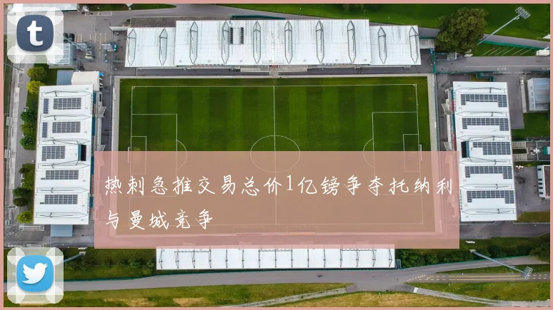 热刺急推交易总价1亿镑争夺托纳利与曼城竞争